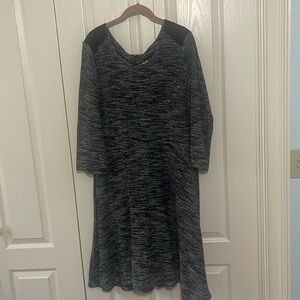 Work Black/White Dress